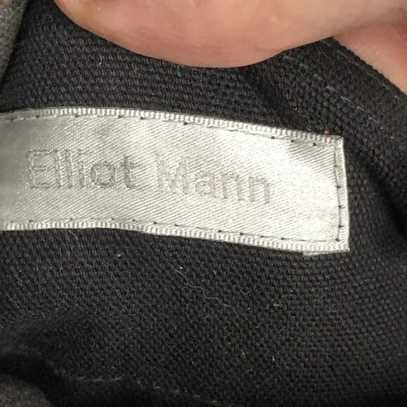 Elliot Mann Purse Beaded Fringe Coin Indie Firefly Boho Art to Wear Retro - Picture 13 of 16